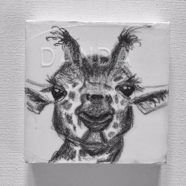 Alexandra Hesselmann Shop - neugierige Giraffe