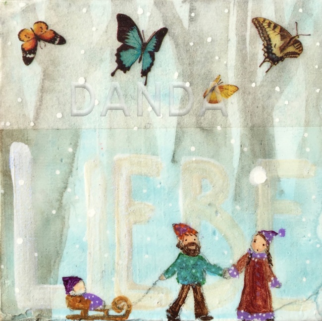 Alexandra Hesselmann Shop - Liebe 20 x 20 cm